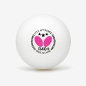 Bola de Tênis de Mesa Butterfly 3 Estrelas Plastic R40+ Cx 03 Un