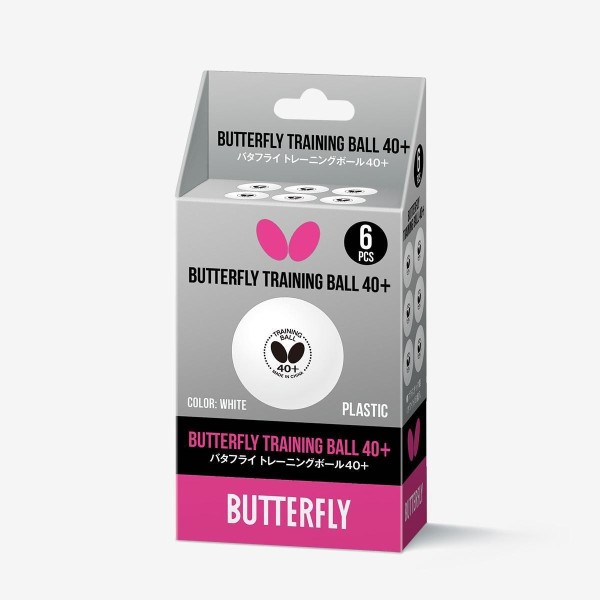 Bola de Tênis de Mesa Butterfly Training Ball 40+ Cx 06 Un