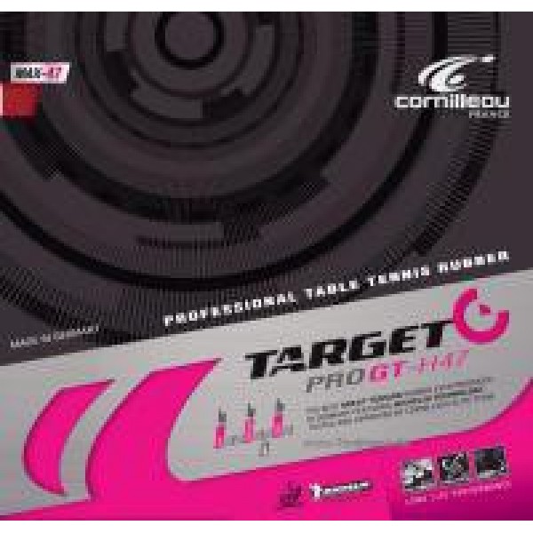 Borracha de Tênis de Mesa Cornilleau Target Pro GT-H47 Preta Max