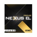 Borracha de Tênis de Mesa Gewo Nexus EL Pro 48 Hard Preta Max
