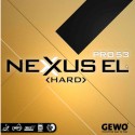 Borracha de Tênis de Mesa Gewo Nexus Pro 53 Hard Preta Max