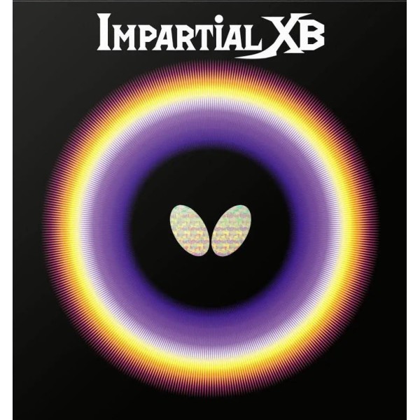 Borracha de Tênis de Mesa Butterfly IMPARTIAL XB Preta Max
