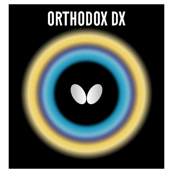 Borracha de Tênis de Mesa Butterfly Orthodox OX Preta