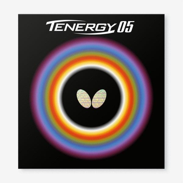 Borracha de Tênis de Mesa Butterfly Tenergy 05 Preta 2.1mm