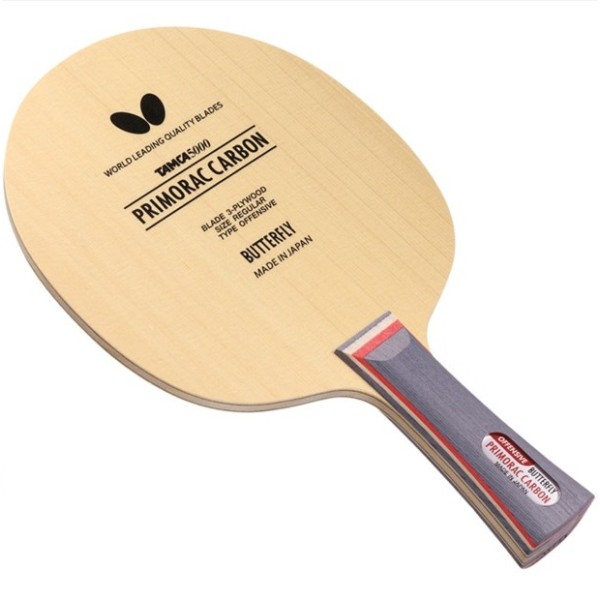 Raquete de Tênis de Mesa Butterfly Classica PRIMORAC Carbon FL