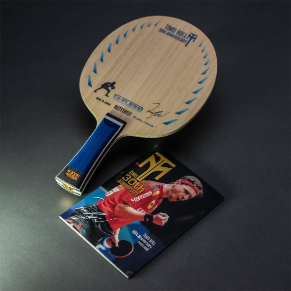 Raquete de Tênis de Mesa Butterfly Timo Boll 30th Anniversary Edition FL