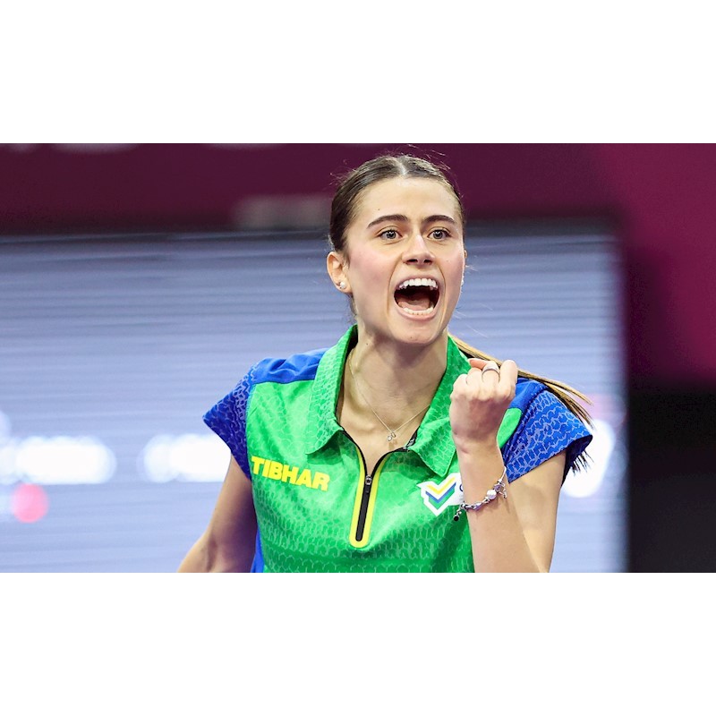 Bruna Takahashi entra para a História do Tênis de Mesa Brasileiro. Top 20 Mundial